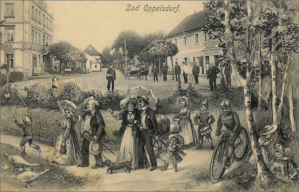 Bad Oppelsdorf, rok 1903, fot. domena publiczna