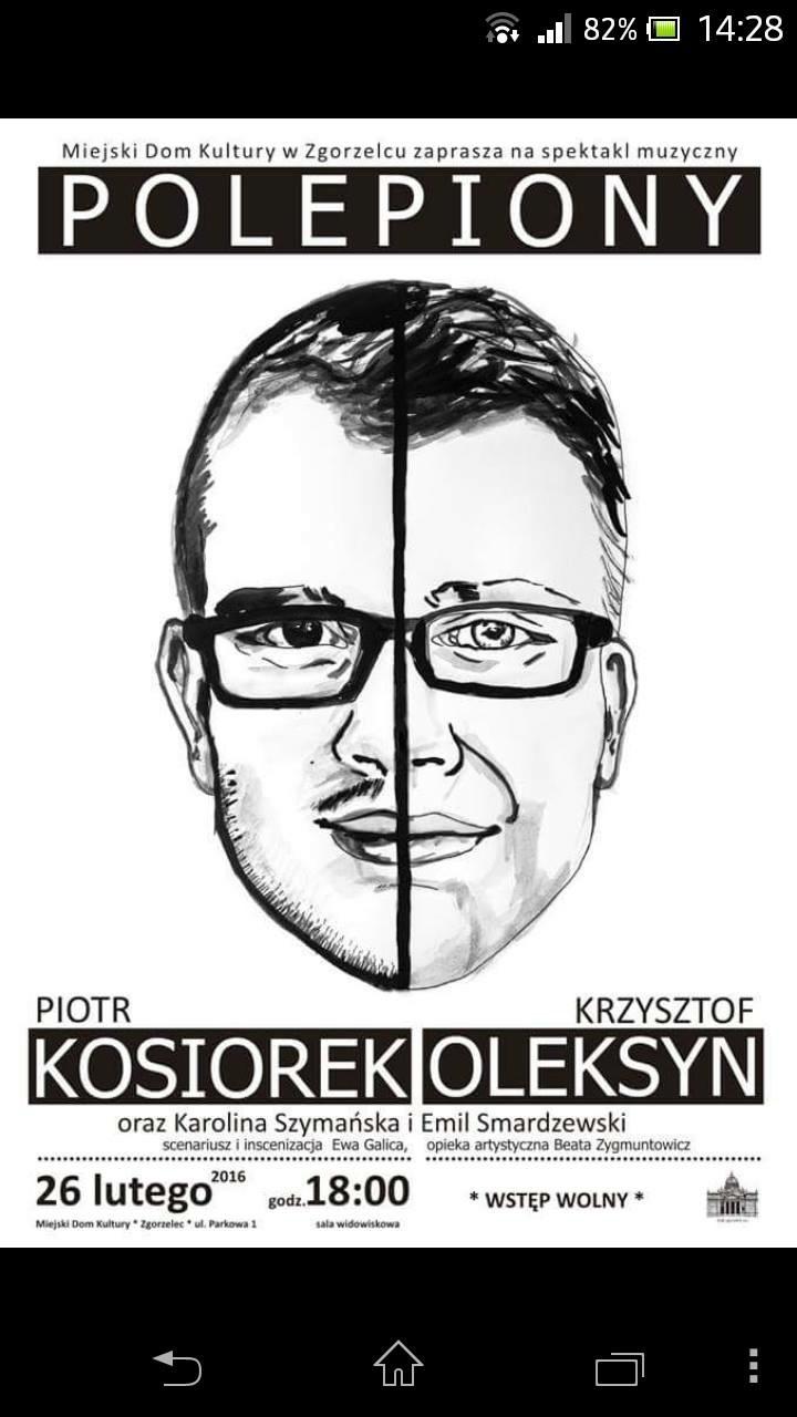 Recital aktorsko-muzyczny duetu „Oleksyn-Kosiorek”