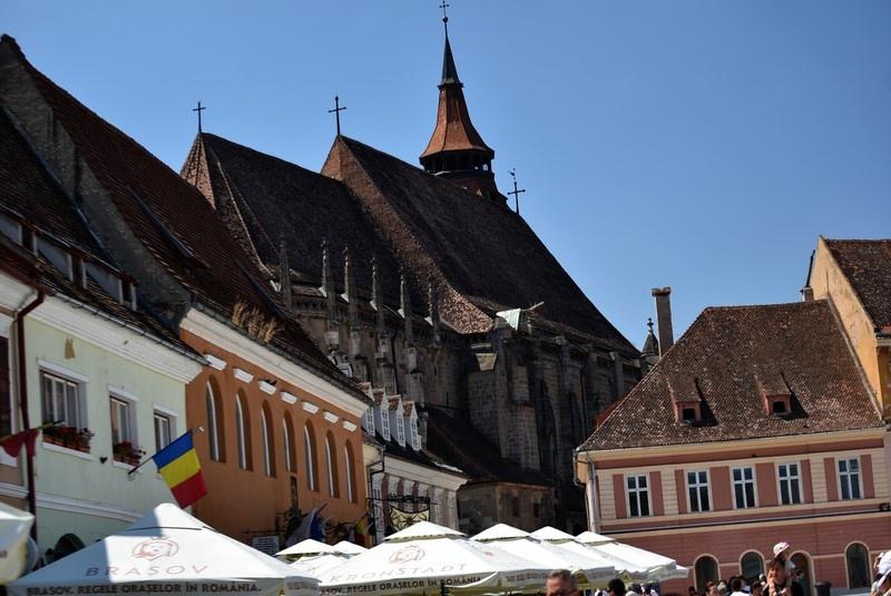 Czarny Kościół, swoja nazwę wziął od pożaru, który osmalił jego mury, fot. MS