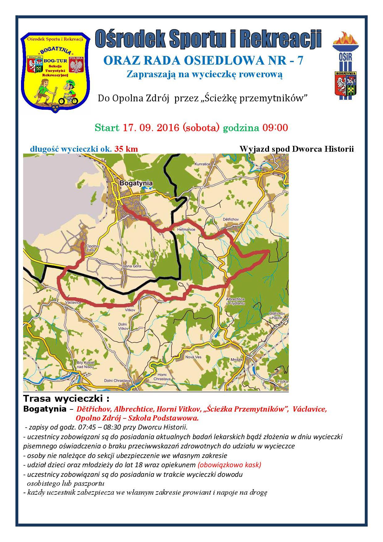 2016 09 17 wycieczka rowerowa przez scieżkę przemytników