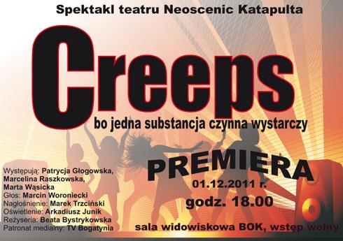 Plakat sztuki 'Creeps'