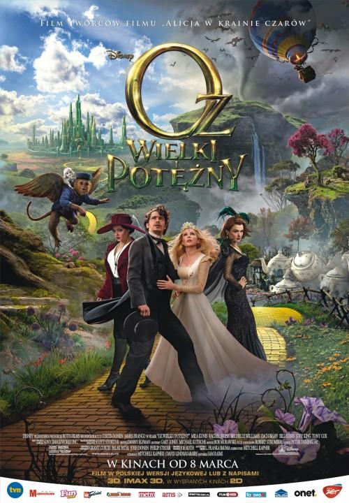 'Oz: Wielki i Potężny' - plakat filmowy