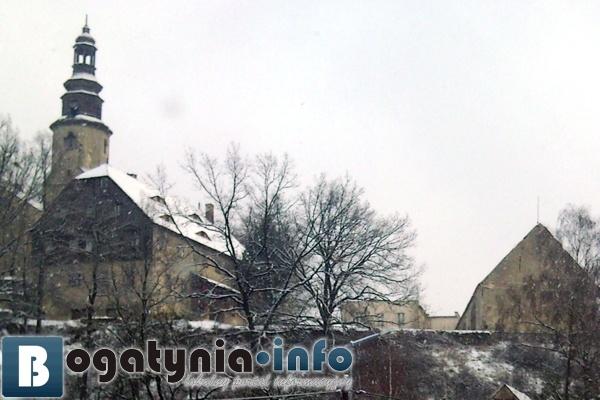 Kościół pw. Św. Marii Magdaleny stojący w Zatoniu, a właściwie w Bogatyn, fot. archiwum bogatynia.info.pl