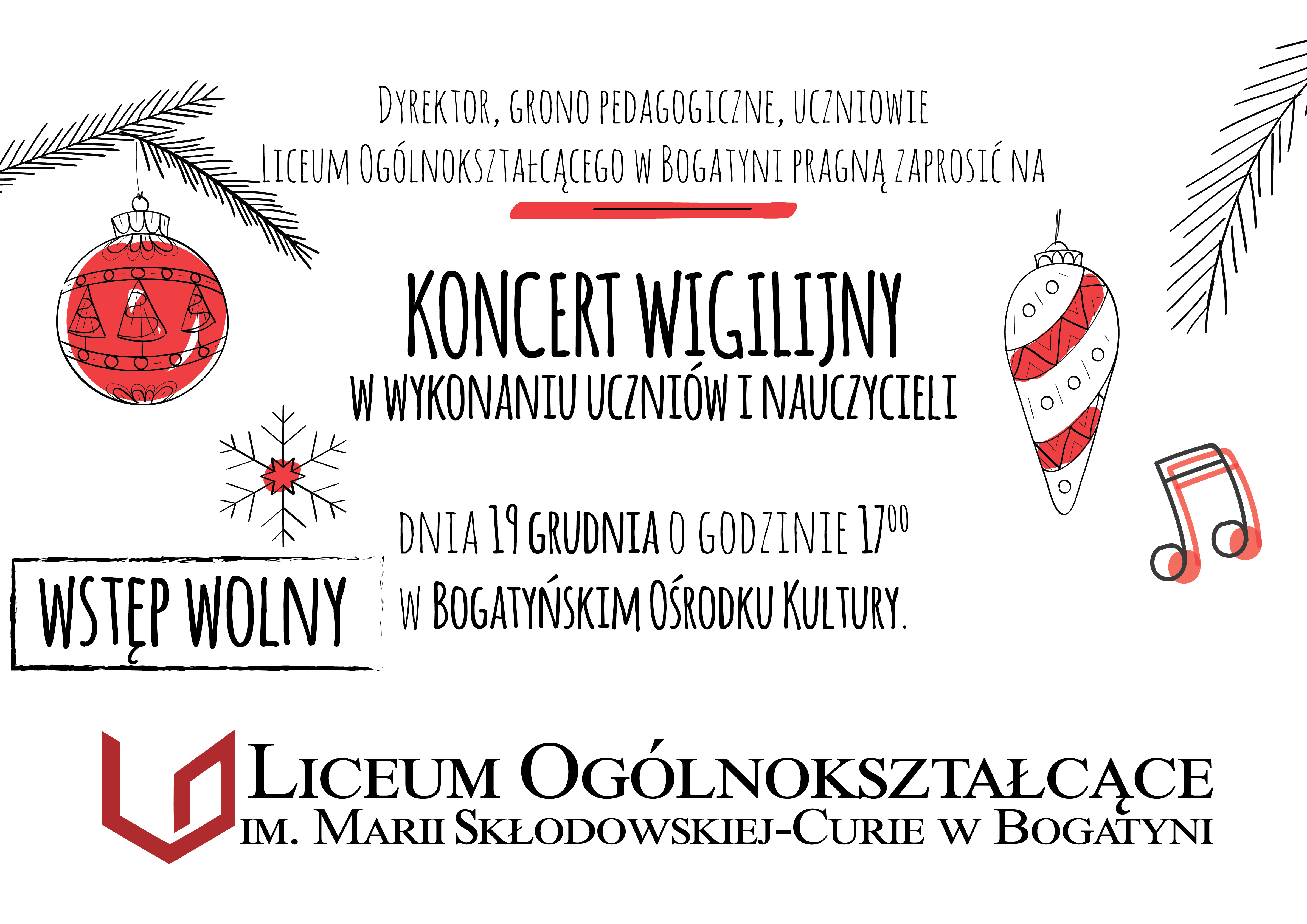 Koncert Wigilijny