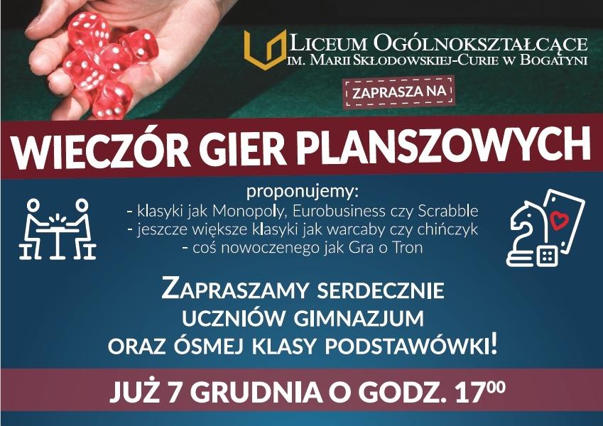 Wieczór gier planszowych