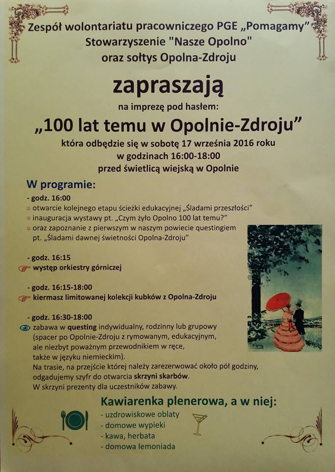 100 lat temu w Opolnie-Zdroju