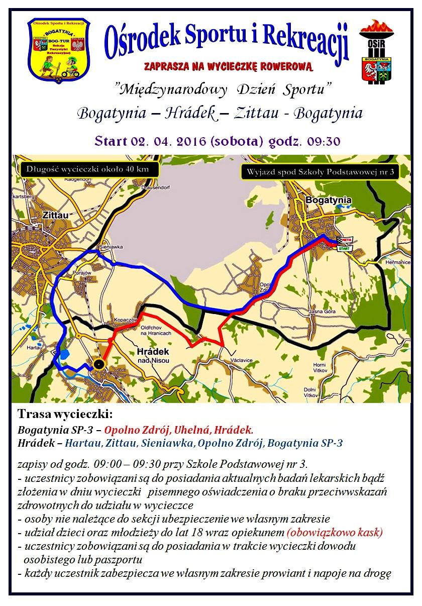 2016 04 02 Międzynarodowy Dzień Sportu Plakat
