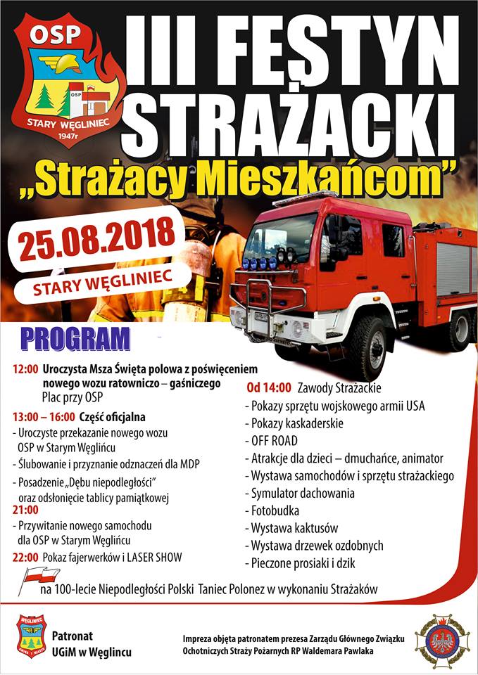 III Festyn Strażacki w Starym Węglińcu