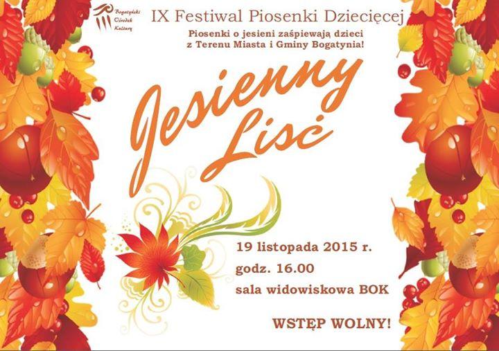 Jesienny Liść 2015