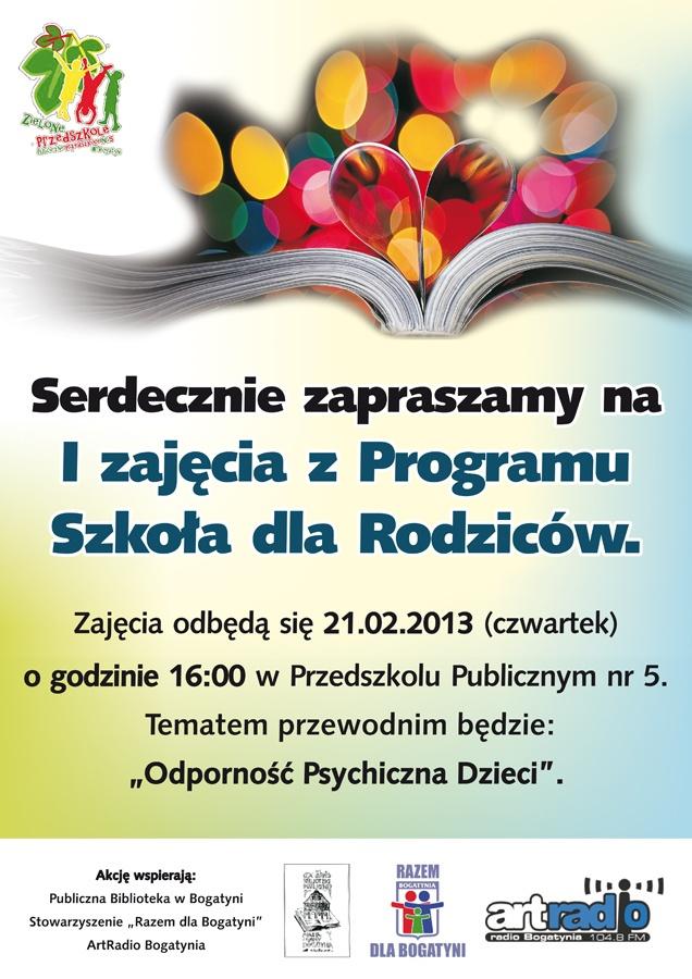 I Edycja Szkoły dla Rodziców