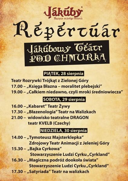 repertuar jakubowy teatr