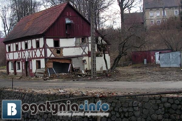 Tego domu już nie ma, fot. bogatynia.info.pl