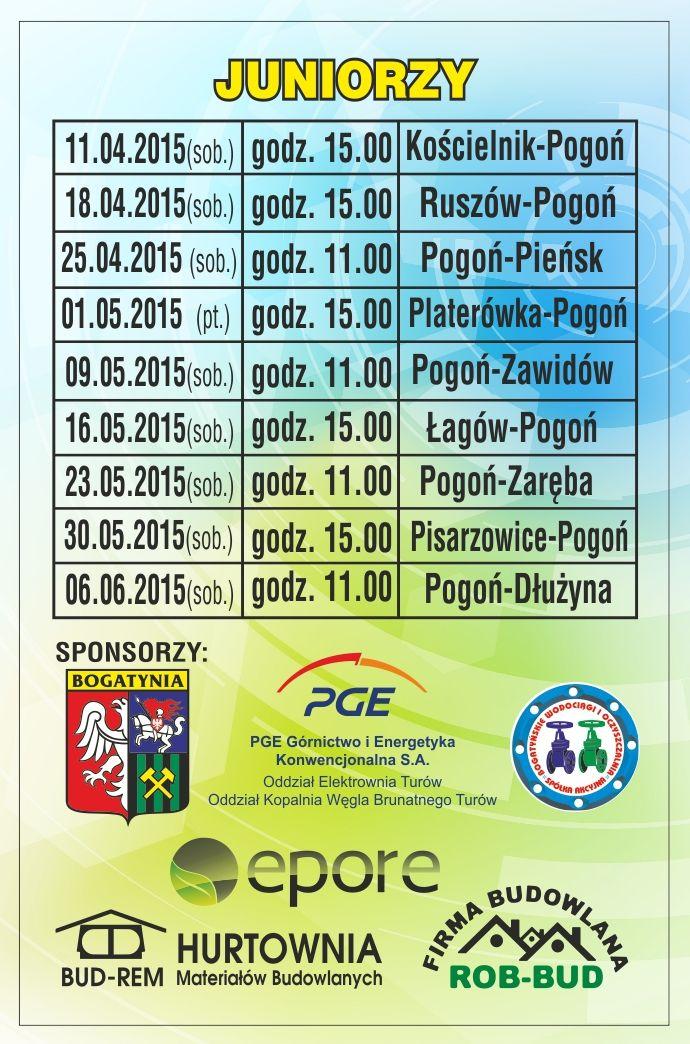 Terminarz wiosna 2015 jun