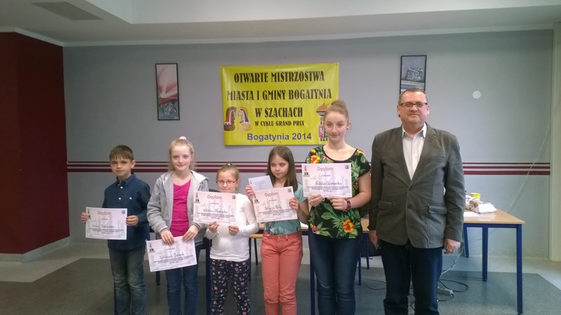 Zwycięzcy 5 turnieju w grupie B XIII Mistrzostw Bogatyni w cyklu Grand Prix, fot. Waldemar Gałażewski